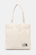 The North Face torebka bawełniana kolor beżowy NF0A3VWQBUI1