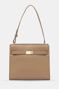 Torbica Tommy Hilfiger bež barva, AW0AW17182