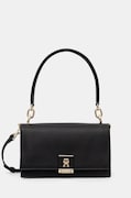 Τσάντα Tommy Hilfiger χρώμα: μαύρο, AW0AW17216