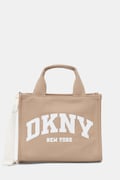 DKNY torebka damska bawełniana beżowa R41AOC80