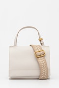 Gianni Chiarini poșetă de piele NICOLE culoarea alb, BS.11335.TKL.NAETN