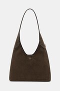 Замшева сумочка Coach Brooklyn колір зелений CW637