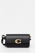 Шкіряна сумочка Coach Zoe колір чорний CAM18