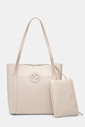 Τσάντα Pepe Jeans COLBIE LIMITED χρώμα: μπεζ, PL031636