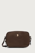 U.S. Polo Assn. geantă crossbody pentru femei Houston maro BEUHU6381WZC