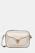 Coccinelle crossbody torba ženska kožna COCCINELLE BEAT SOFT bež MF6 15 02 01
