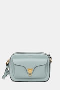Coccinelle crossbody torba ženska kožna COCCINELLE BEAT SOFT tirkizna MF6 15 02 01