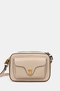 Coccinelle crossbody torba ženska kožna COCCINELLE BEAT SOFT bež MF6 55 04 01
