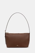 A.P.C. torebka bawełniana Sac Vera Shoulder kolor brązowy PXCBL.F61974