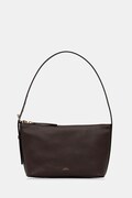 A.P.C. geantă de bumbac Sac Vera Shoulder culoarea negru, PXCBL.F61974
