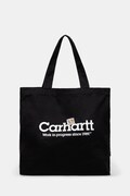 Бавовняна сумка Carhartt WIP Canvas Graphic Tote Large колір чорний I032928.2NTXX