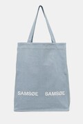 Samsoe Samsoe torba jeansowa SALUCA niebieska U25100002