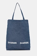 Samsoe Samsoe geantă denim SALUCA albastră U25100002