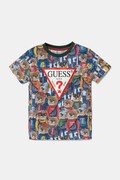 Παιδικό βαμβακερό μπλουζάκι Guess χρώμα: πράσινο, N5RI14 K8HM4