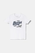 Guess tricou de bumbac pentru copii culoarea alb, cu imprimeu, N5RI16 K8HM4