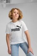 Puma gyerek pamut póló ESS No. 1 Logo Tee fehér, nyomott mintás, 684906