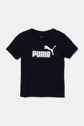 Puma t-shirt bawełniany dziecięcy ESS No. 1 Logo Tee kolor granatowy z nadrukiem 684930