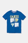 Dětské bavlněné tričko Guess modrá barva, L5GI13 K8HM4