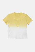 Guess t-shirt bawełniany dziecięcy kolor zielony wzorzysty L5GI27 I3Z14