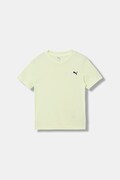 Puma T-shirt dziecięcy bawełniany ESS 2 COLOR Small No. 1 Logo Tee zielony 685779
