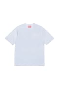 Dětské bavlněné tričko Diesel TBOGGYMEGOVALD OVER T-SHIRT bílá barva, s potiskem, J02276