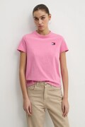 Tommy Jeans t-shirt in cotone donna colore rosa DW0DW20153