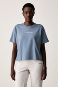 Guess Jeans T-shirt damski bawełniany niebieski W5RI42 K8HM0