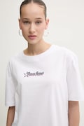 Guess Jeans pamut póló női, fehér, W5RI48 K8HM0
