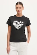 Guess t-shirt JULIA damski kolor czarny V5RI08 J1314