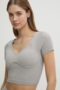 Guess tricou MARTINA femei, culoarea gri, V5RP06 Z3KH0