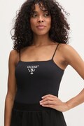 Guess top COLETTE femei, culoarea negru, V5RP08 KCOA2