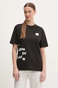 EA7 Emporio Armani t-shirt bawełniany damski kolor czarny AF13243.7X000032