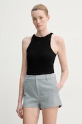 Gestuz top culoarea negru, 10910066
