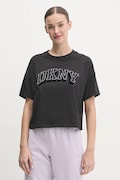 Бавовняна футболка Dkny жіноча колір чорний DP5T1119