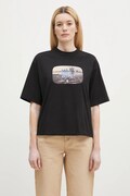 Carhartt WIP cotton t-shirt Greatest Flicks women’s black color I034398.89XX