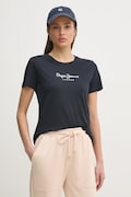 Bavlněné tričko Pepe Jeans MACY tmavomodrá barva, PL506012