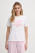 Pepe Jeans pamut póló RUBY női, fehér, PL506027