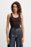 MICHAEL Michael Kors top damski kolor brązowy MR5615433D