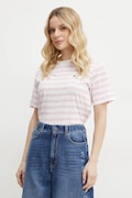 Bavlněné tričko Weekend Max Mara růžová barva, 2515971031600