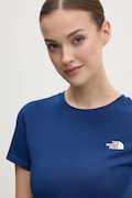 The North Face t-shirt Simple Dome donna colore blu navy NF0A87NHD1R1