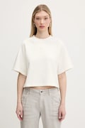 Hugo Blue t-shirt in cotone donna colore bianco 50537091