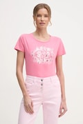 Liu Jo tricou femei, culoarea roz, TA5173 JS003