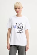 ZADIG&VOLTAIRE t-shirt bawełniany damski kolor biały JWTS02734