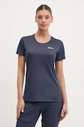 Jack Wolfskin tricou sport Tech culoarea albastru marin, A63294