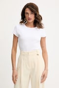 BOSS Orange tricou culoarea alb, cu spate descoperit, 50536871