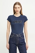 Tričko Guess dámske, tmavomodrá farba, W5GI42 J1314