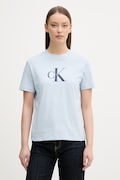 Calvin Klein Jeans tričko dámske bavlnené modré LV047B865G