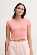 Calvin Klein Jeans tricou culoarea alb, LV047AB802