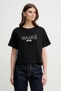Tričko Gaudi dámske, čierna farba, 511BD64030