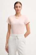 Guess tricou din bumbac NARCISO culoarea roz, V5GI10 K9RM1